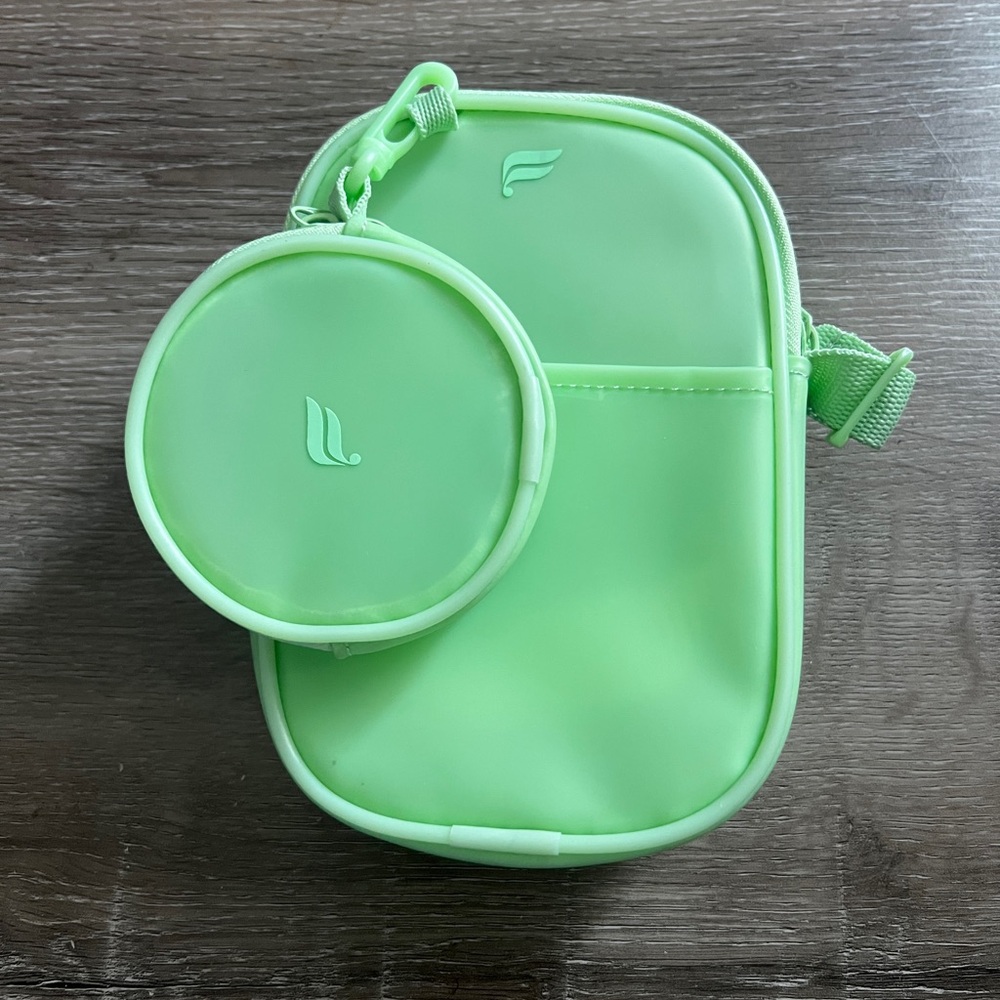 Fabletics Neon Green 2 in 1 Crossbody